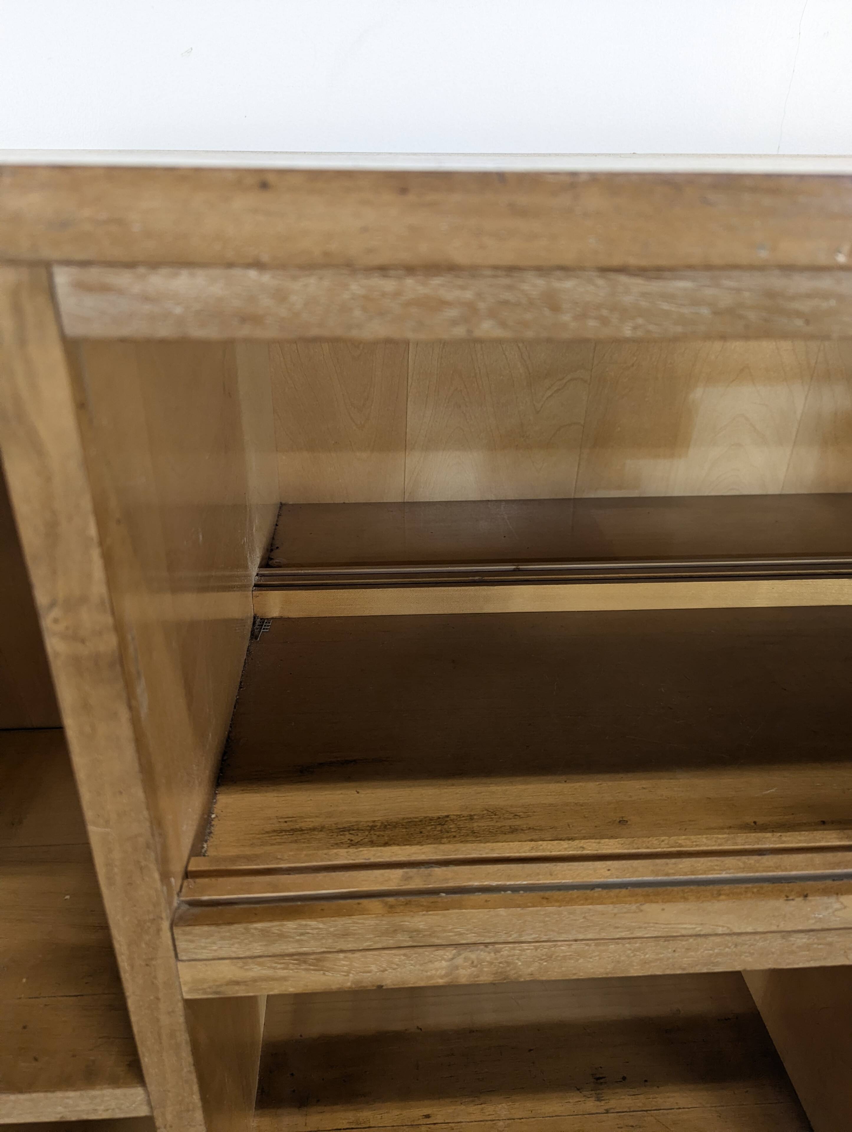 Modernist buffet in mahogany