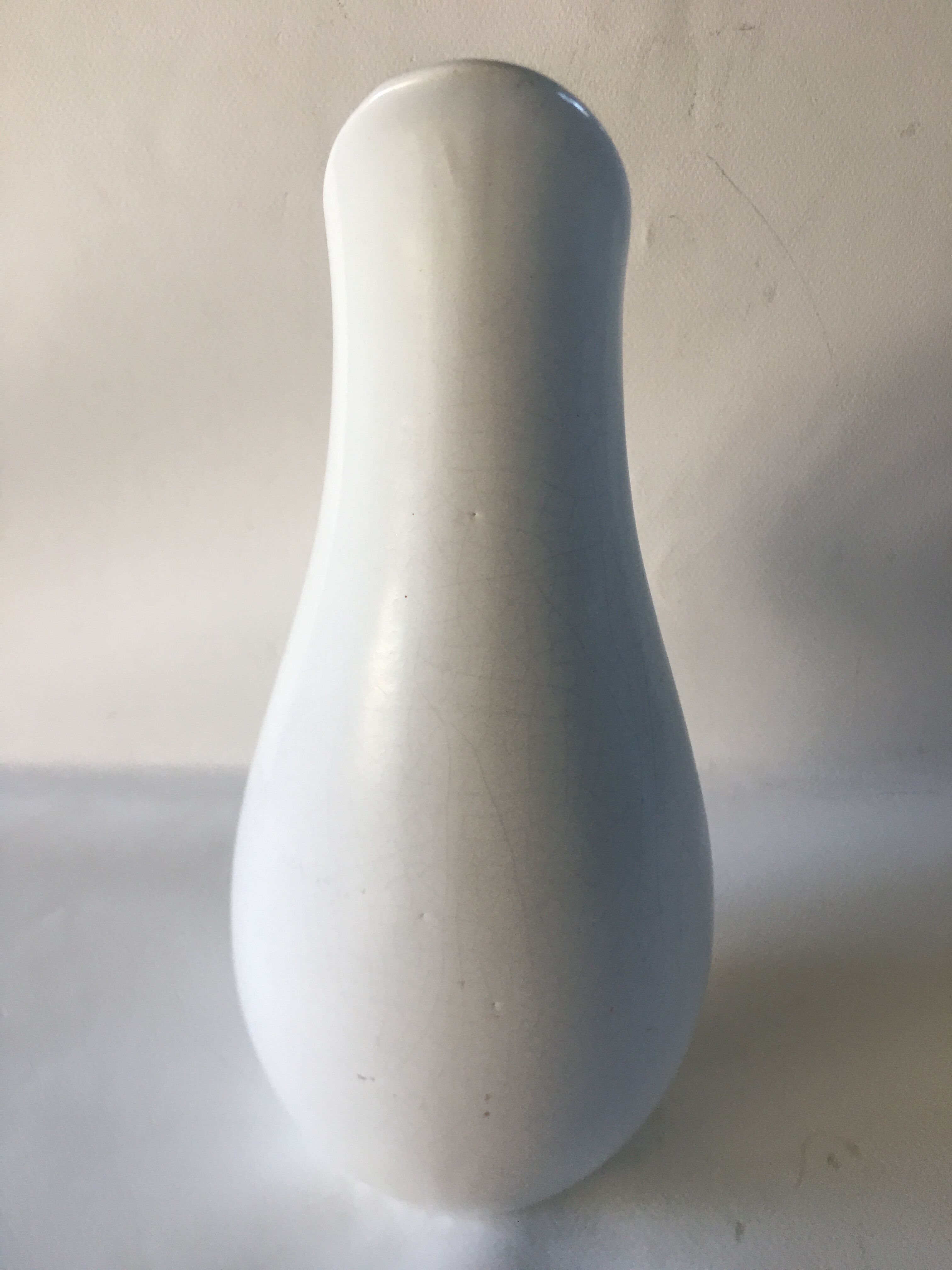 Cracked ceramic pitcher