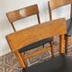 'Abstracta' set of 6 dining chairs – Jos De Mey for Van den Berghe – Pauvers