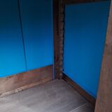 Louis Philippe blond walnut bookcase