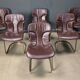Chaises de salle à manger vintage par Cidue, ensemble de 6, années 1970.