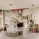 Table d'appoint en placage de bois sottsass object 106