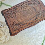 Antique stool bench carved Louvre stores