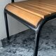 Ancienne chaise porte-bagage des années 60