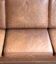 Leather sofa, vintage Scandinavian sofa in camel leather