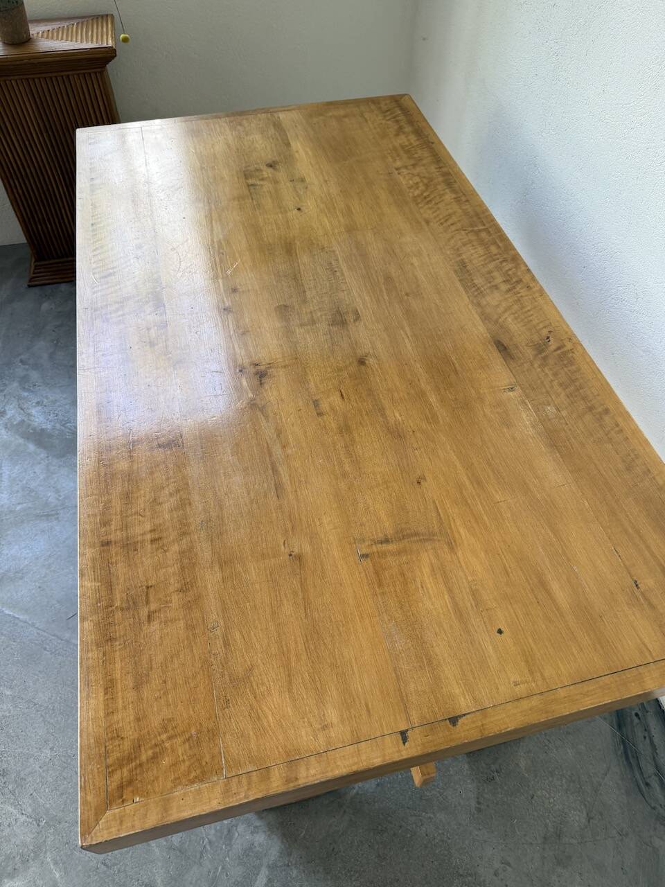 1950s beech mountain furniture table