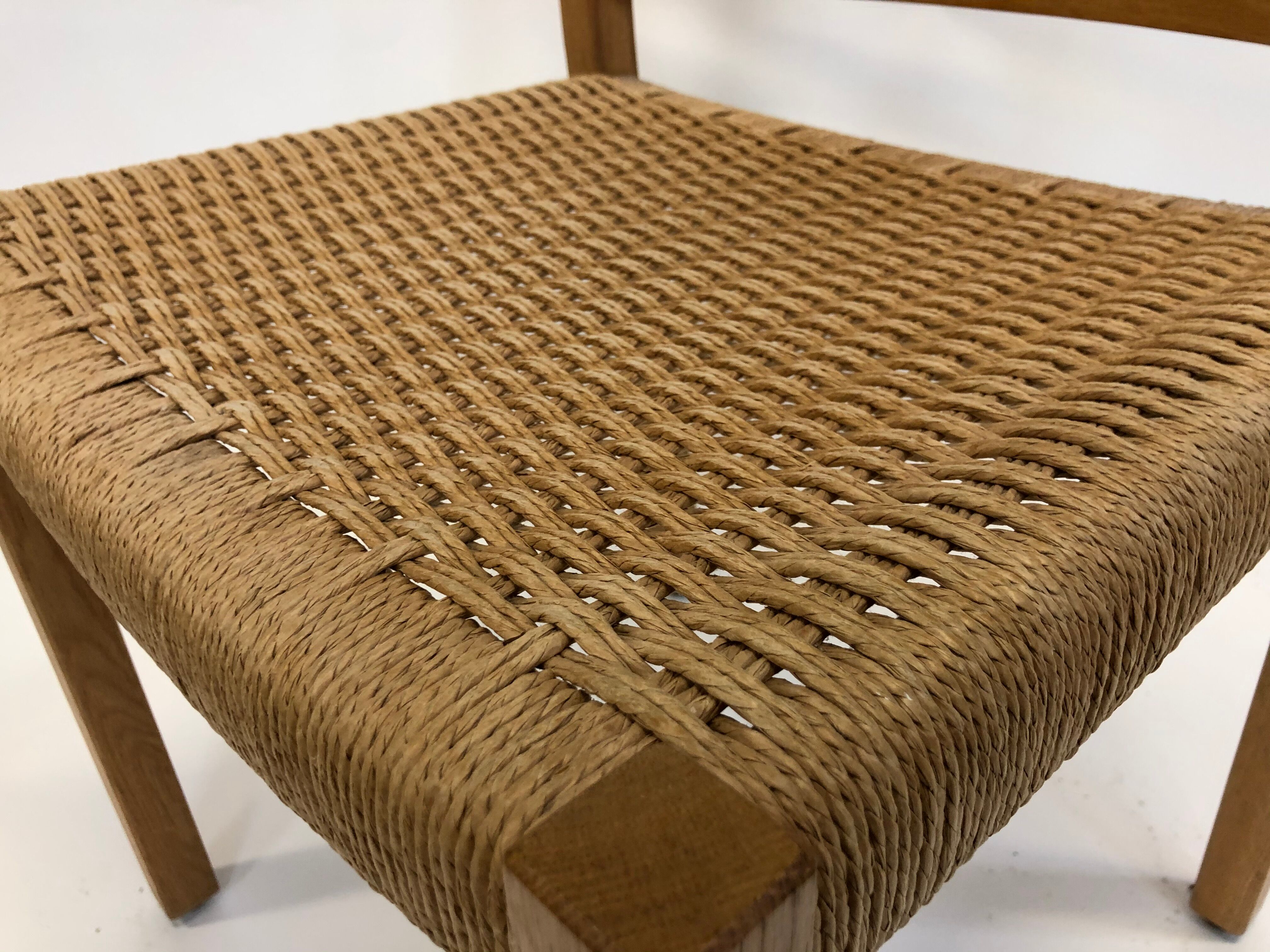 Vintage chair JL Muller M-belfabrik model No. 408 design 1960 Denmark