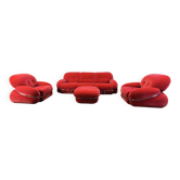 Mid-century modern "OKAY" sofa set by Adriano Piazzesi, 1970s