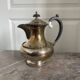 Antique Silver-Plated Metal Teapot English Sheffield