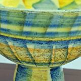 Large bowl on pedestal in pure Provencal style