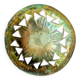 Decorative cup - patinated bronze pocket emptier - Vintage, Design, Brutalist