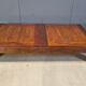 Table basse XXL en bambou, années 1980