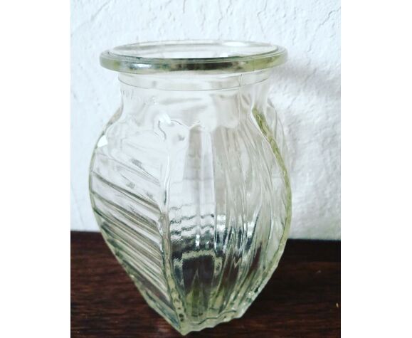 Vase Art Déco en verre