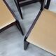 6 chaises de salle à manger Mario Sabot, Italie années 1970