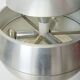 Brushed stainless steel pendant light, Raak, 1960s