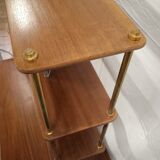 Small mahogany bookcase shelf