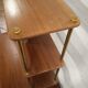 Small mahogany bookcase shelf