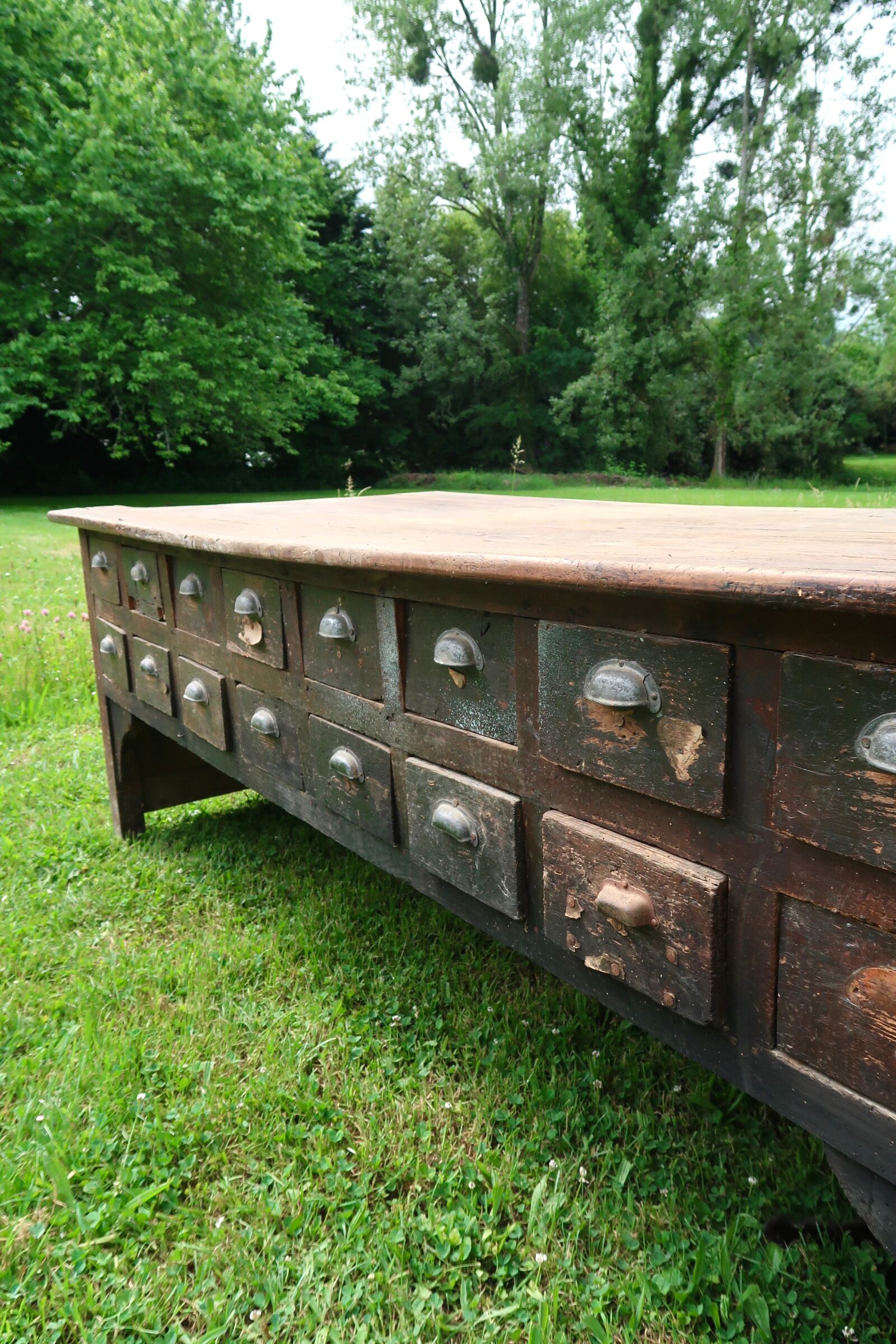 Antique wooden craft furniture