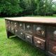 Antique wooden craft furniture