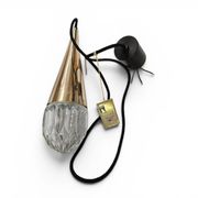 3 x Vintage pendant cone lamps from Kaiser Leuchten / 1970s