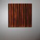 Lignes d'Umbra Organiques, Peinture de l'Auteur I, 80x80cm