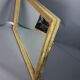 Mirror in Louis XVI-era wood frame - patinated stucco 70x45.5 cm SB