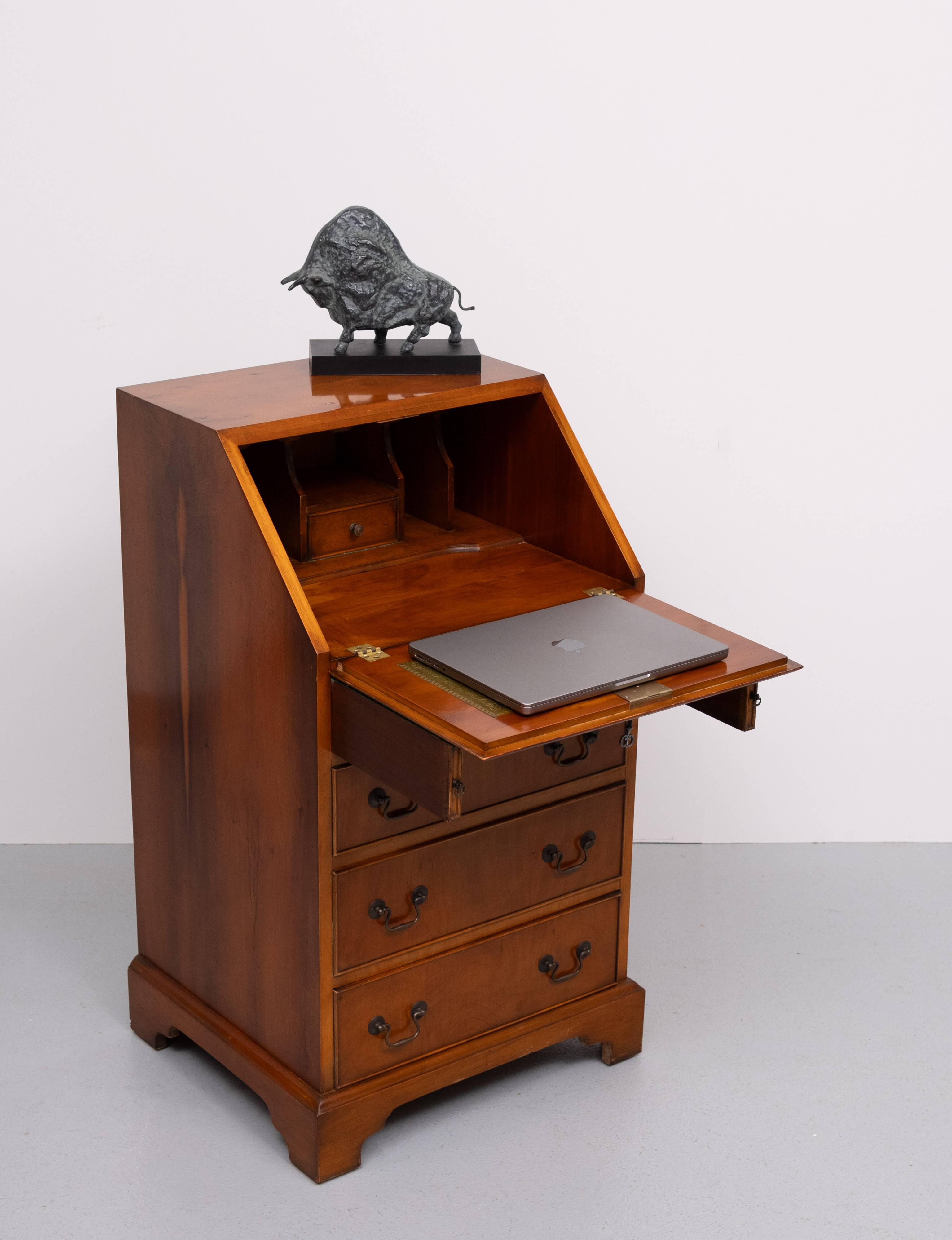 Small Mahogany secretary .Georgian style .England