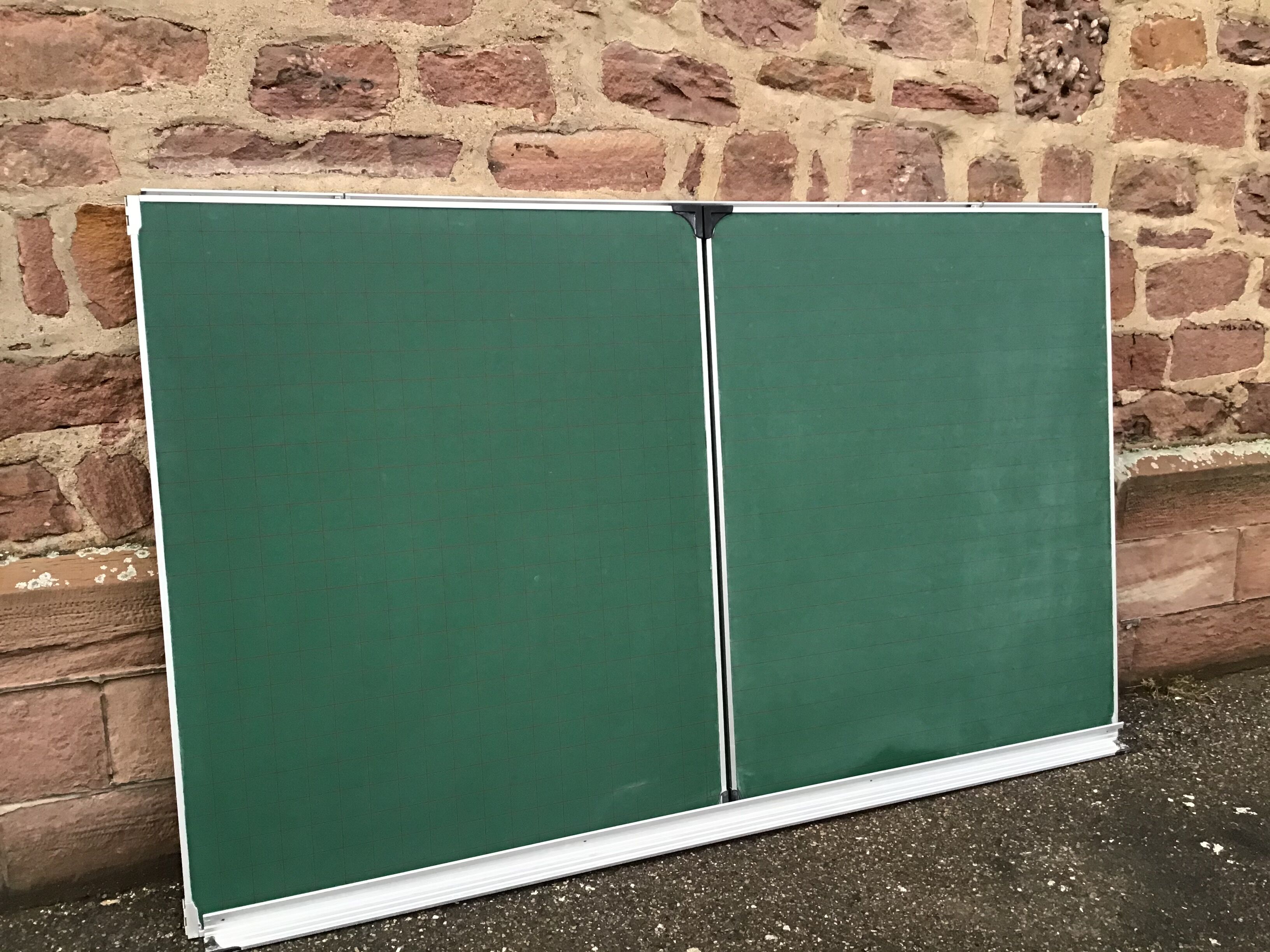 Old school board triptych restaurant vintage bar