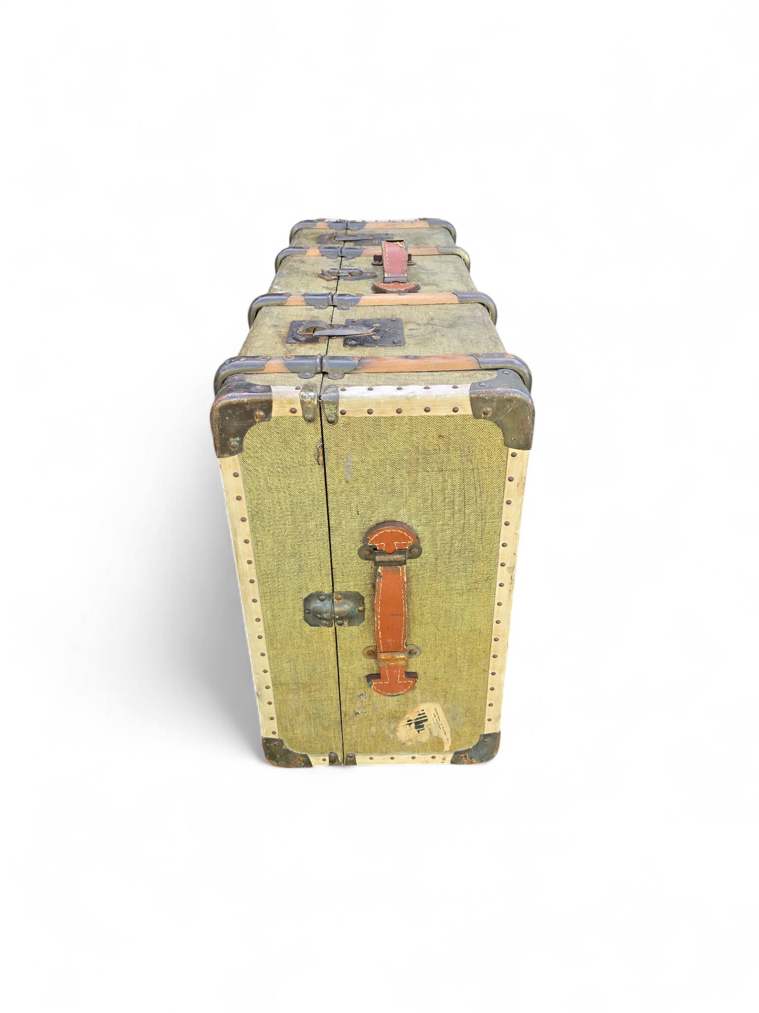 Antique travel trunk 1920