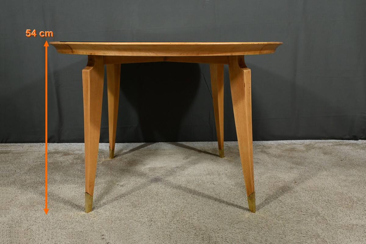 Beech and alder coffee table – 1960