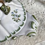 Hand-decorated earthenware soup tureen, Lallier Pottery