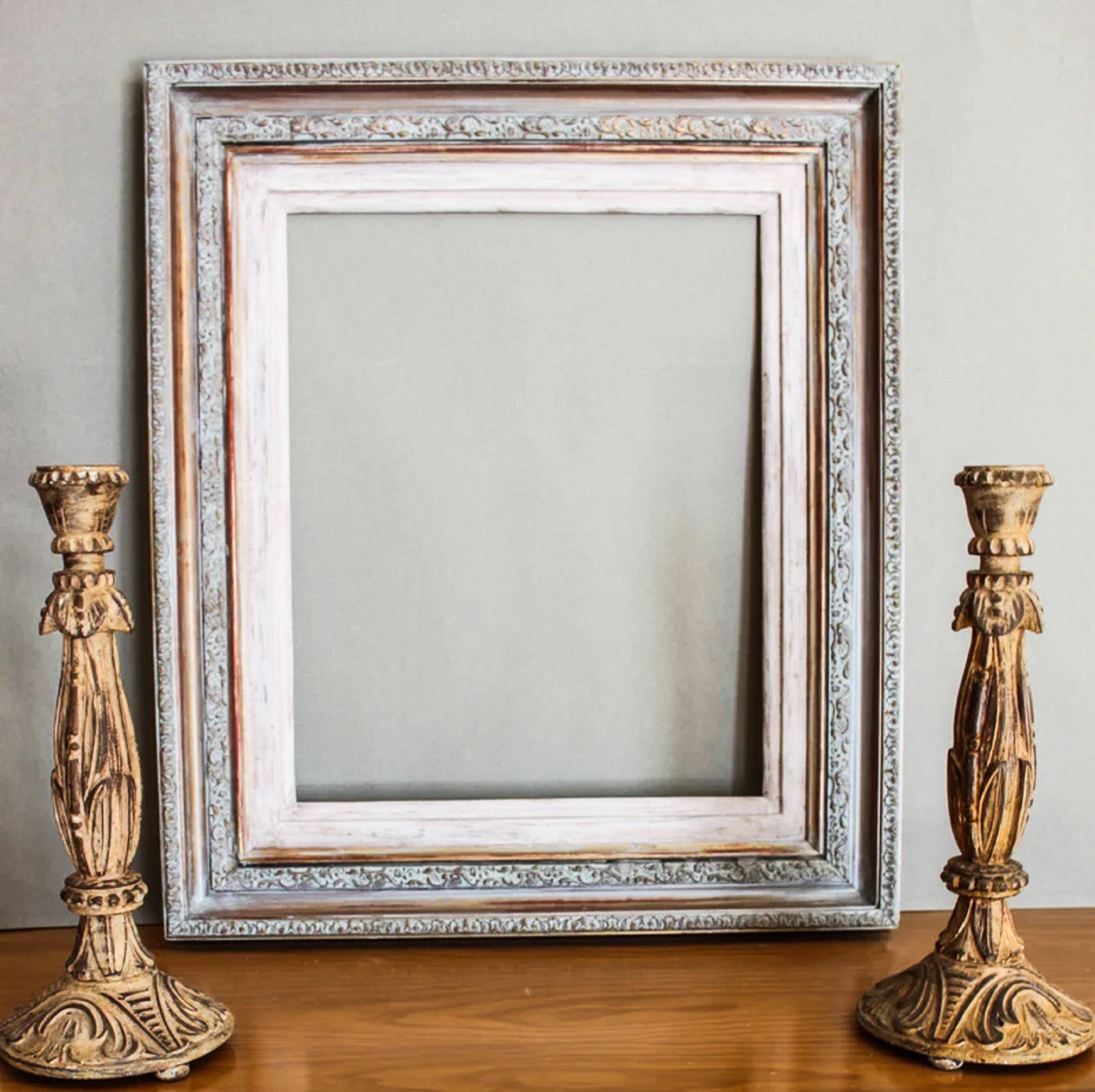 Vintage wooden frame.
