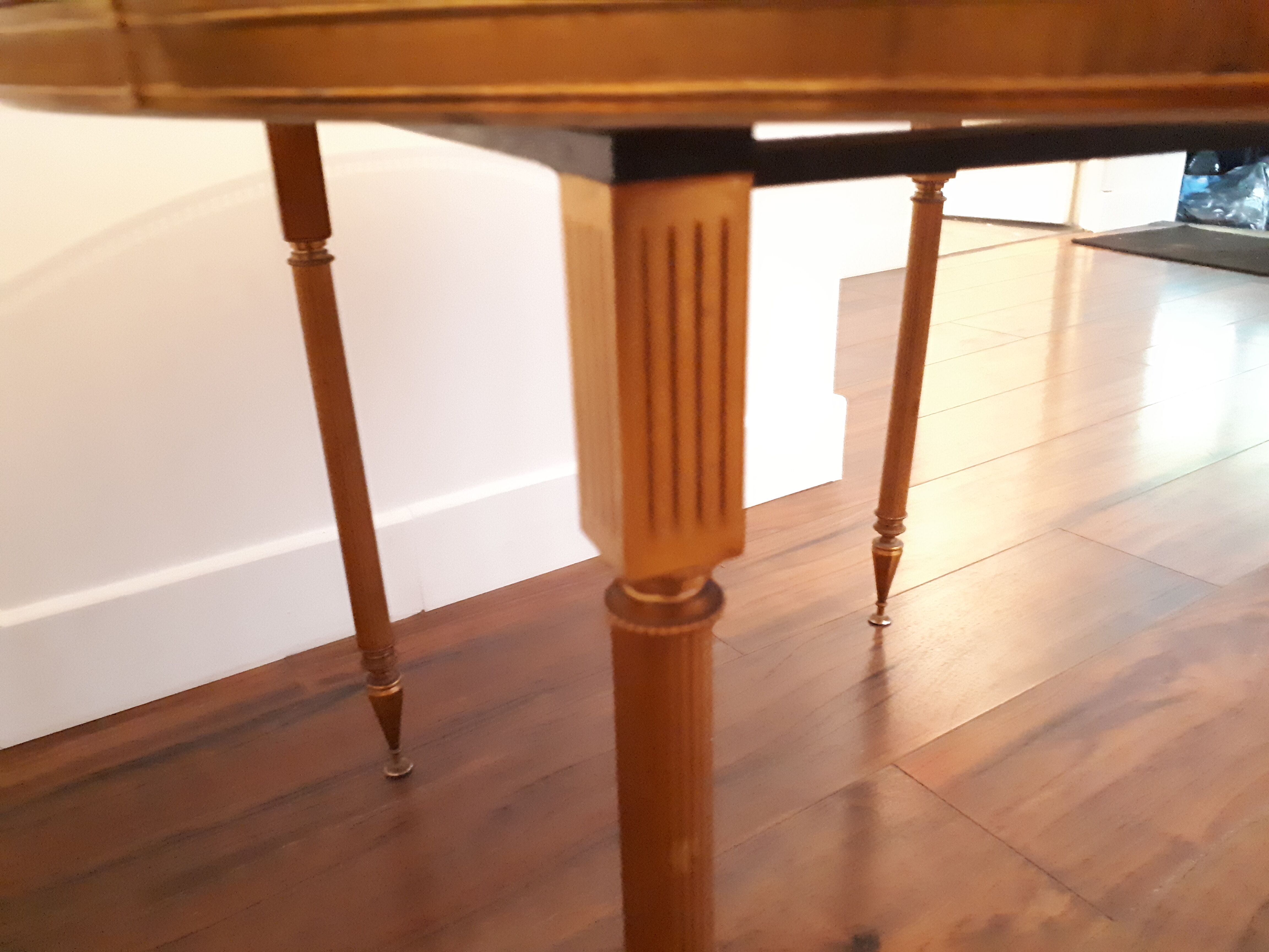 Louis XVI hot water table - Laiton/copper