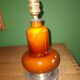 Blown glass lamp base