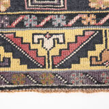 Tapis Oushak rose 4x7 fait main, 120x214Cm