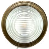 Holophane wall lamp or ceiling lamp 1920 diameter 30 cm depth 10 cm