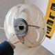 Vintage marbled Murano glass pendant light.