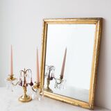 Old golden mirror 19th