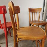 Set of 6 vintage bistro chairs