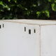 Metal infirmary cabinet from the 1950s