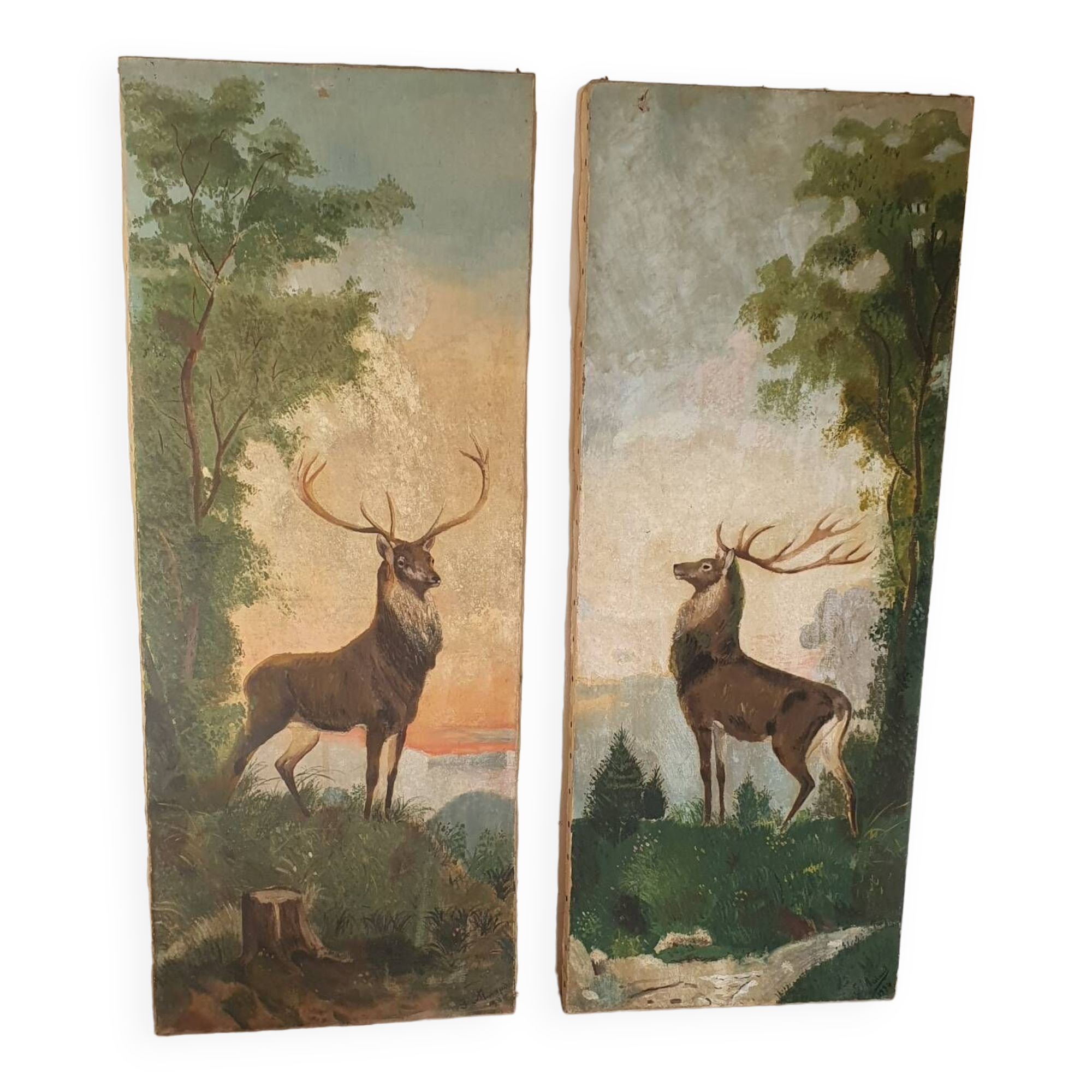 Old animal paintings