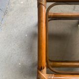 Side table, rattan