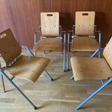 Set of 4 chairs Xavier Mategot