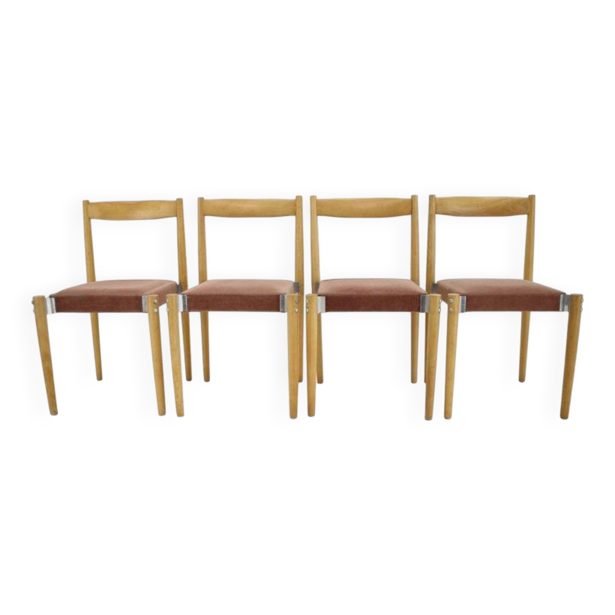 Set of Four Design Dining Chairs by Miroslav Navratil, 1970s