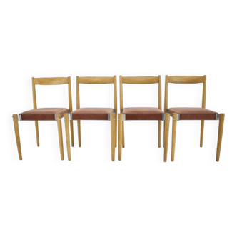 Set of Four Design Dining Chairs by Miroslav Navratil, 1970s