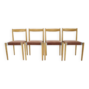 Set of Four Design Dining Chairs by Miroslav Navratil, 1970s