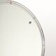 Chrome-plated metal wall mirror, second half of the 20th century