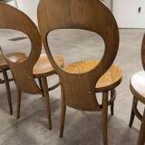 Set of 4 baumann chairs model Seagull 1970