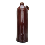 Stoneware bottle with handle