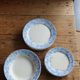 Rare plate service 6 people "Récamier" U&C Sarreguemines and Digoin late nineteenth °